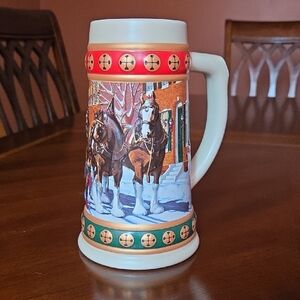 Budweiser Holiday Stein ❤️